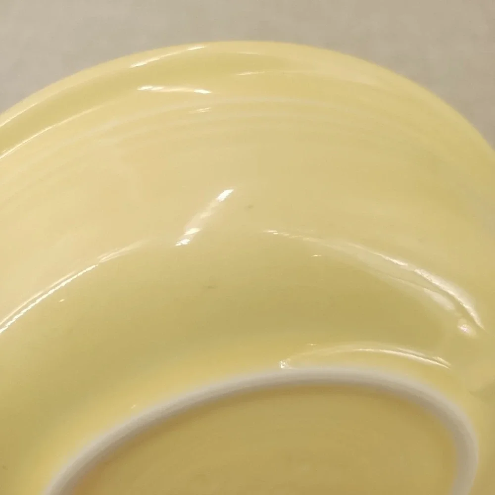 Fiesta Retired Light Yellow Classic Rim Cereal Bowl 6 7/8